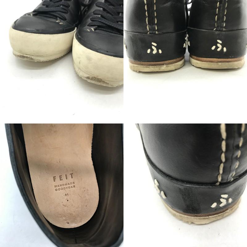 FEIT PHAETON FEIT スニーカー Hand Sewn Low ハンドメイド レザー ふ
