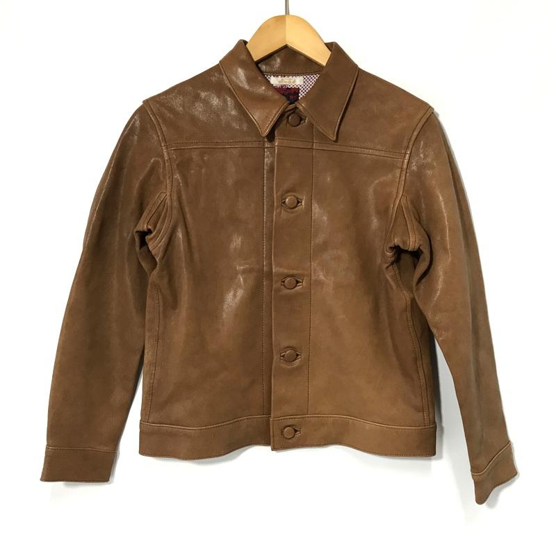 BRU NA BOINNE（ブルーナボイン） レザージャケット 5291 山羊革 革