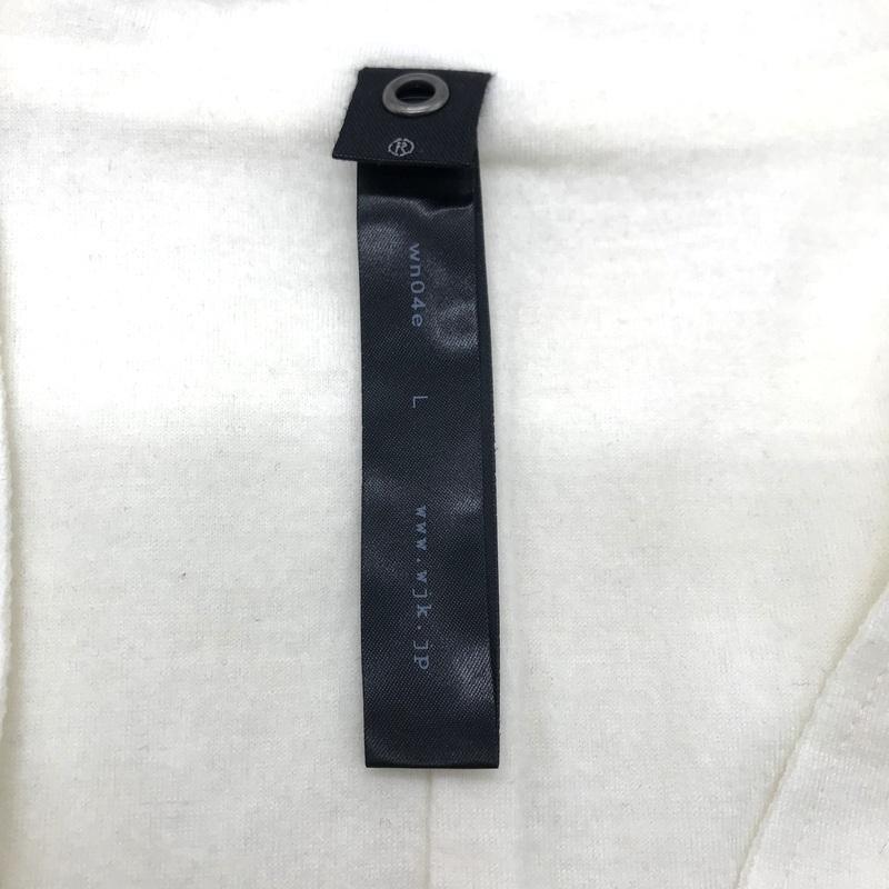 wjk カーディガン 2-ply hook cardigan ミドル丈 ウール シンプル
