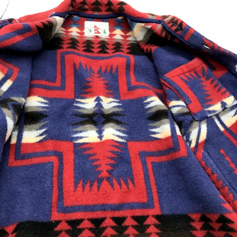 ハリウッドランチマーケット　ミリタリージャケット　　ボア　赤　毛糸 ハリウッドランチマーケット ミリタリージャケット ボア 赤 毛糸