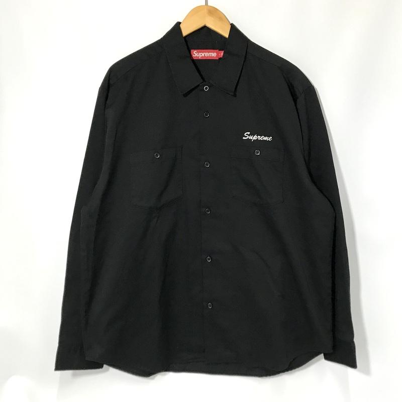 Supreme American Psycho Work Shirt 美品 長袖 シャツ ワークシャツ 