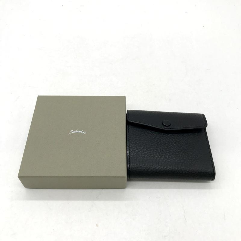 Sinleathers tasca 二つ折り財布 美品 タスカ コンパクト ウォレット
