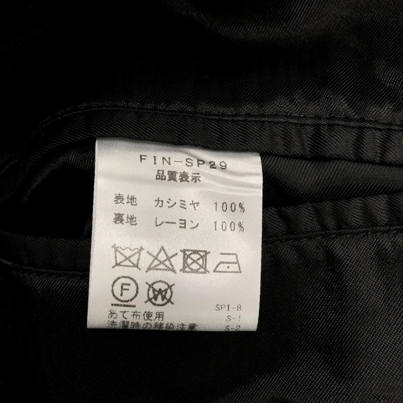 Finjack カシミヤコート 美品 FIN-SP29 コート ロングコート ダブルフェイス イタリア製 カジュアル メンズ サイズ50 XL相当 フィンジャック アウター A12695◆の画像