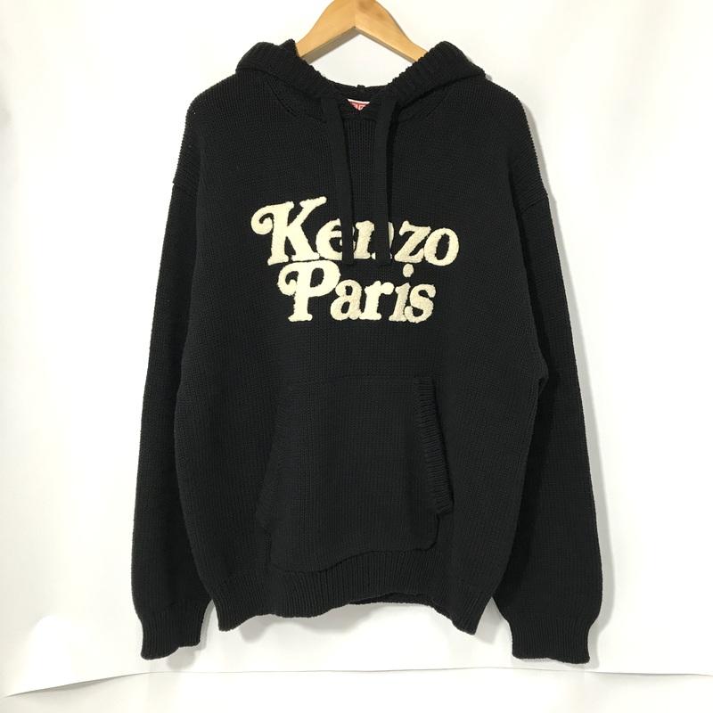 KENZO VERDY ニットフーディー タグ付き パーカー プルオーバー KENZO VERDY ニットフーディー タグ付き パーカー プルオーバー