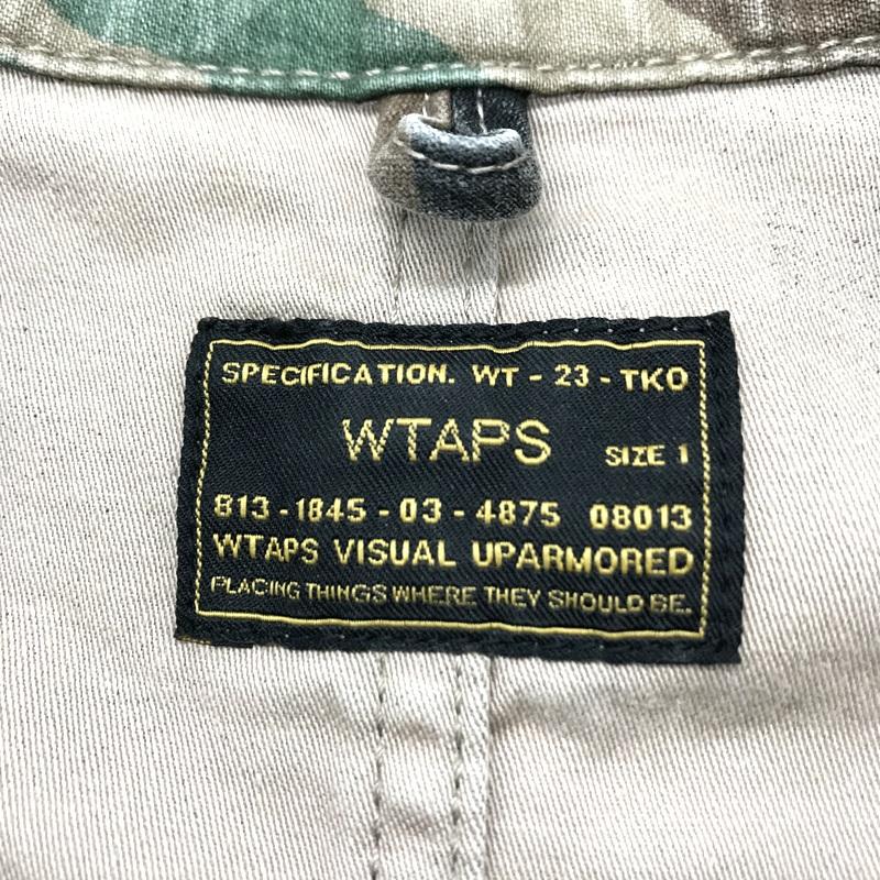 WTAPS（ダブルタップス） ミリタリー シャツジャケット カモフラ 迷彩