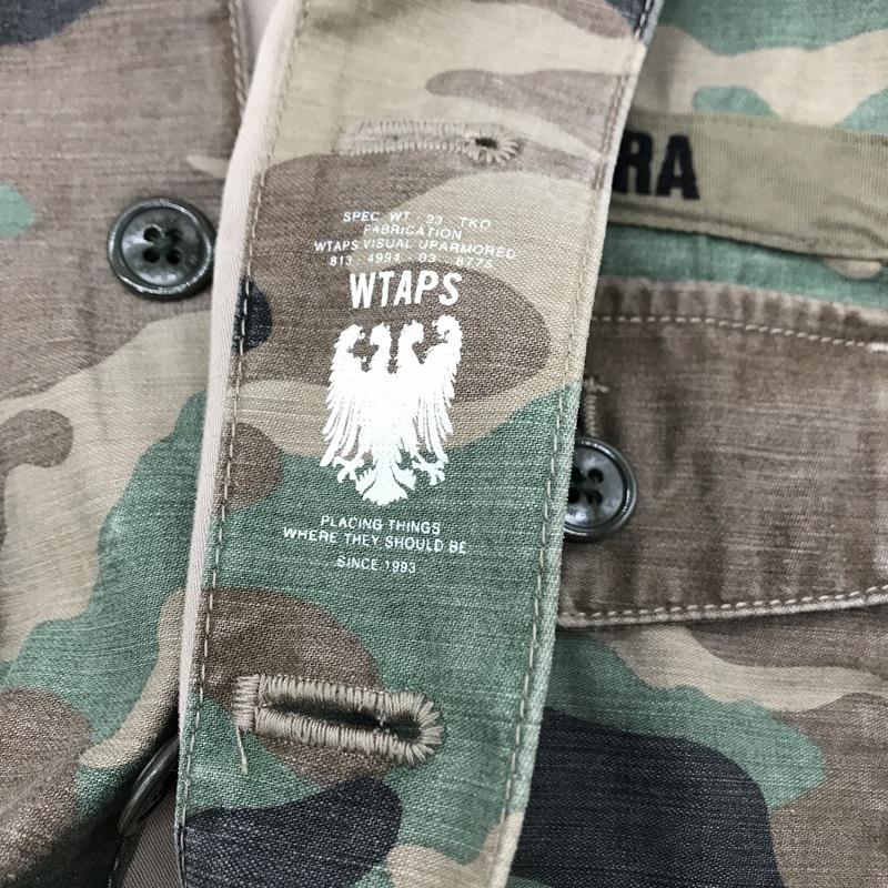 WTAPS（ダブルタップス） ミリタリー シャツジャケット カモフラ 迷彩