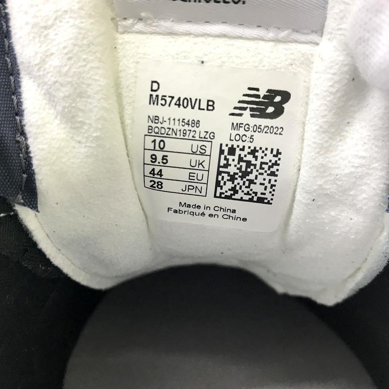 New Balance（ニューバランス） スニーカー 美品 M5740VLB ローカット