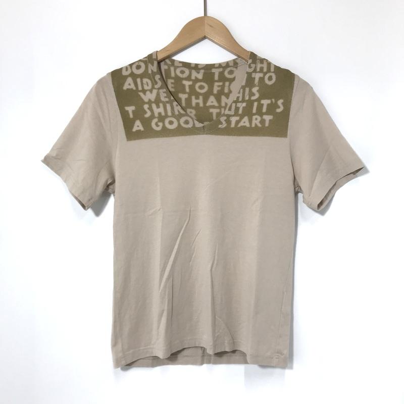 Maison Margiela（メゾンマルジェラ） Tシャツ 半袖 Vネック メンズ XS