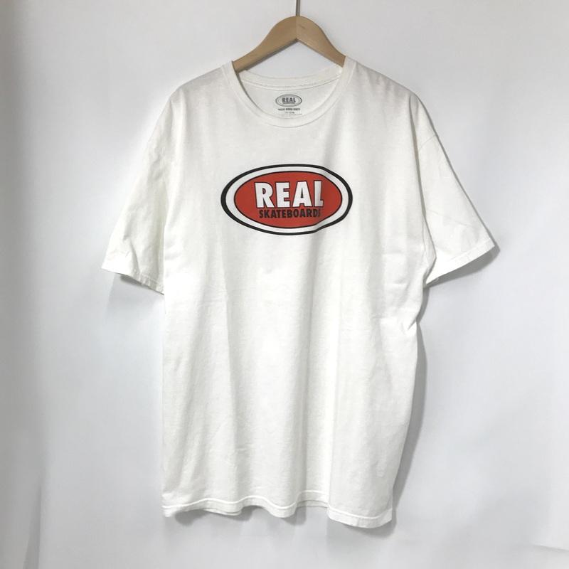 REAL SKATE BOARDS リアルスケートボード Tシャツ 半袖 メンズ XL