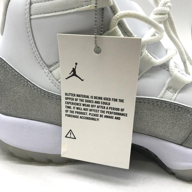 NIKE（ナイキ） スニーカー WMNS AIR JORDAN 11 METALLIC SILVER