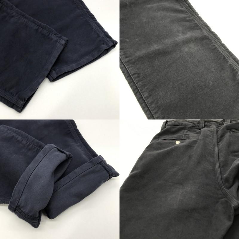 STONE ISLAND（ストーン アイランド） コットンモールスキンパンツ 刺