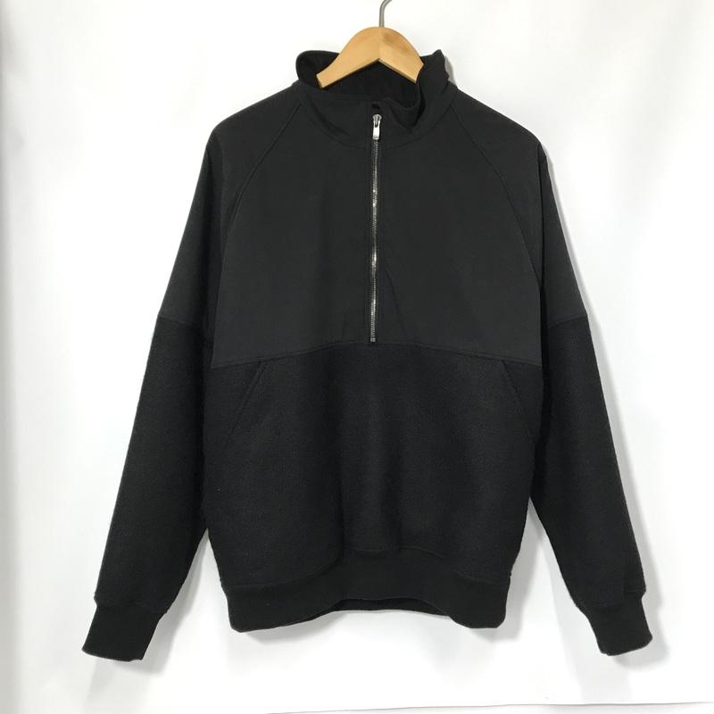 山内 ジッププルオーバー アルパカメルトン 23251-alp タグ付き ハーフ 