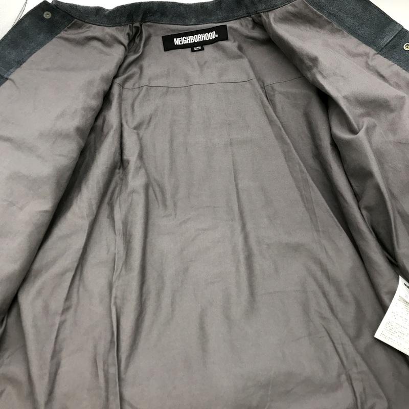 未使用‼️タグ付　neighborhood DRIP SUEDE JACKET Ｌ NEIGHBORHOOD DRIP SUEDE JACKET - メルカリ