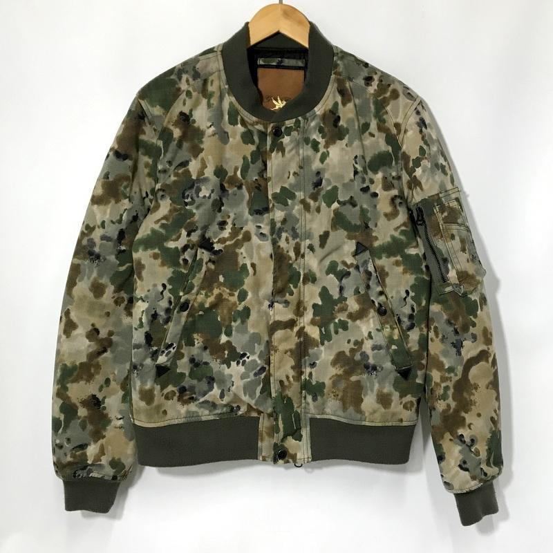 SPIEWAK（スピワック） フライトジャケット MA-1 カモフラ 迷彩