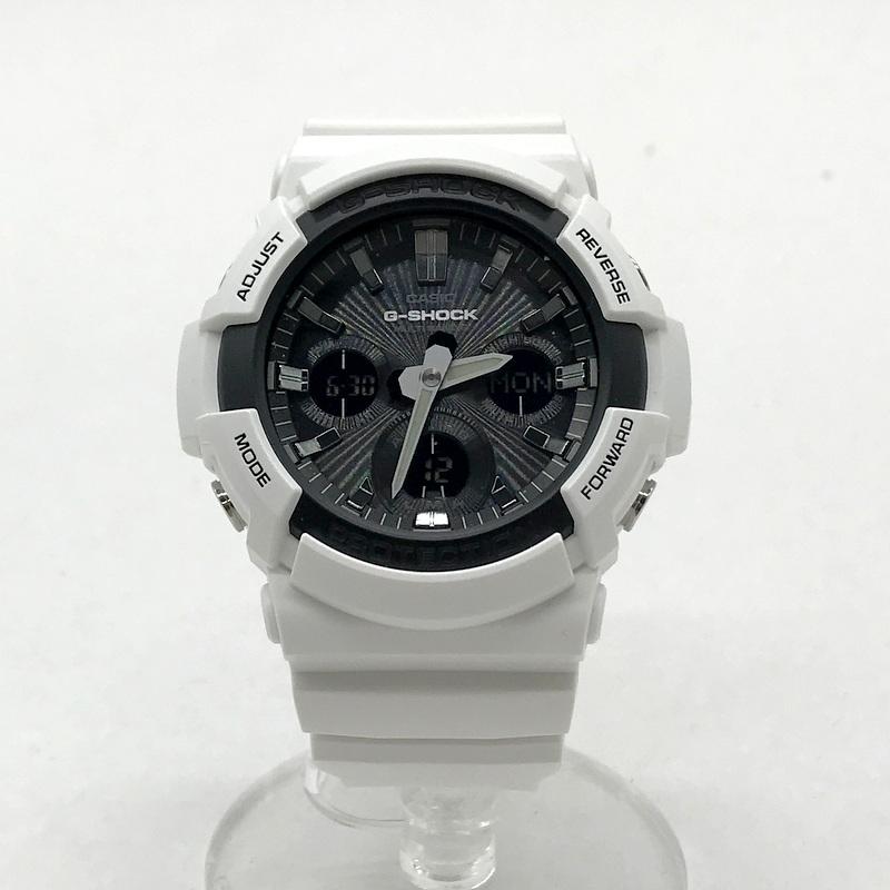 CASIO（カシオ） 腕時計 G-SHOCK GAW-100B メンズ ホワイト 服飾小物