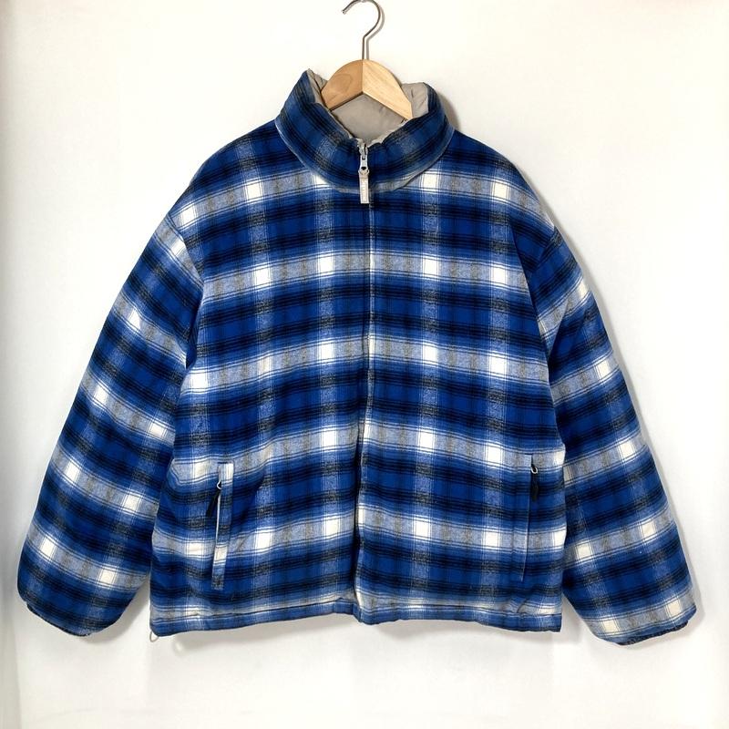 Supreme（シュプリーム） ダウンジャケット Flannel Reversible Puffer