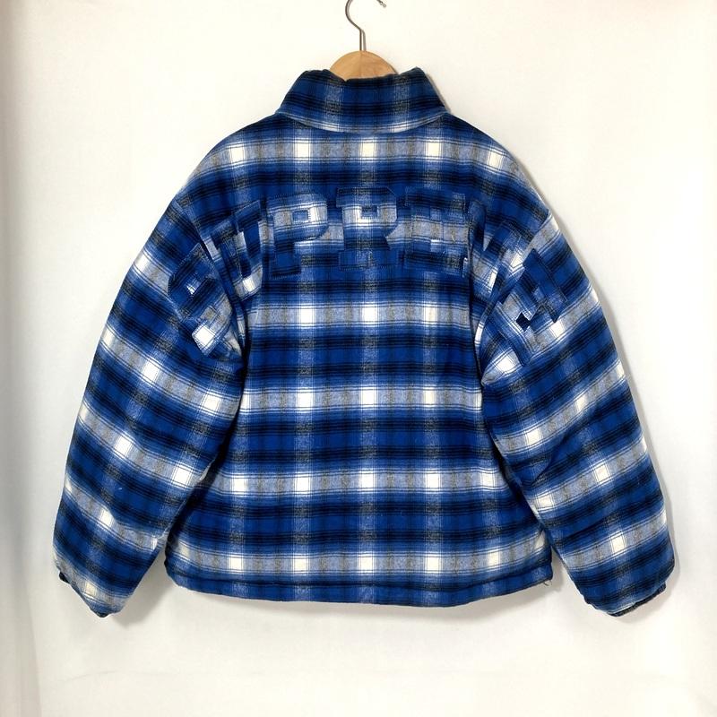 Supreme（シュプリーム） ダウンジャケット Flannel Reversible Puffer