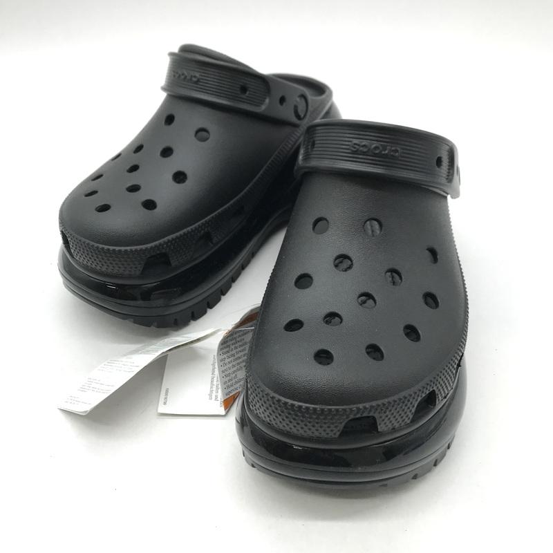 新品未使用　クロックス　メガクラッシュ　クロッグ　サンダル　ブラック crocs CROCS サンダル MEGA CRUSH CLOG メガ クラッシュクロッグ