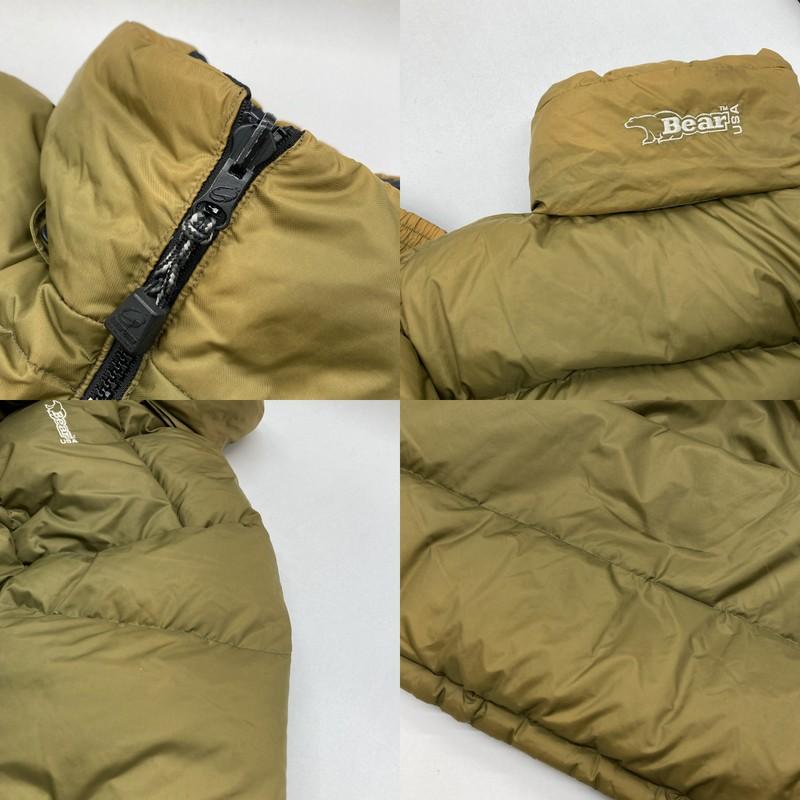 Bear USA ベアーUSA ダウンジャケット リバーシブル メンズ Lサイズ
