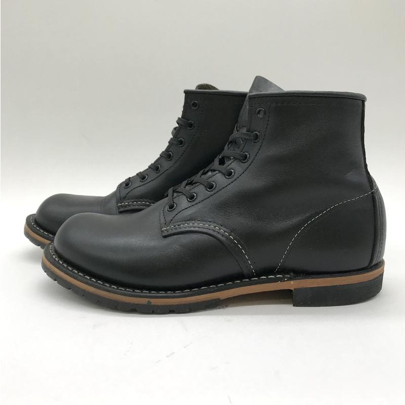 Red Wing Shoes 黒 レースアップシューズ 3373 6'' Moc Toe Black Boundary – Red Wing Amsterdam