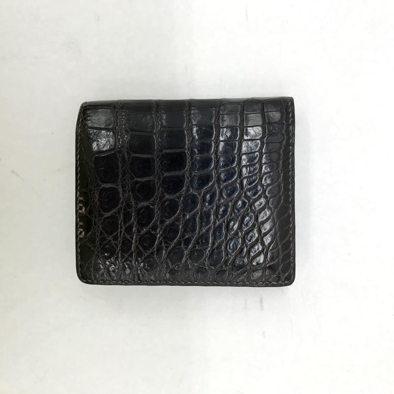 コラボ/ワコマリア/PORTER/カードケース/クロコ/限定/マネークリップ/黒 コラボ/ワコマリア/PORTER/カードケース/クロコ/限定
