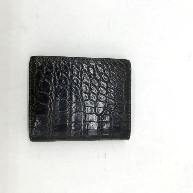accalmie アカルミー　クロコダイル　財布 ACCALMIE × MR.DEEP POCKET カードケース コラボ 2つ折り クロコダイル