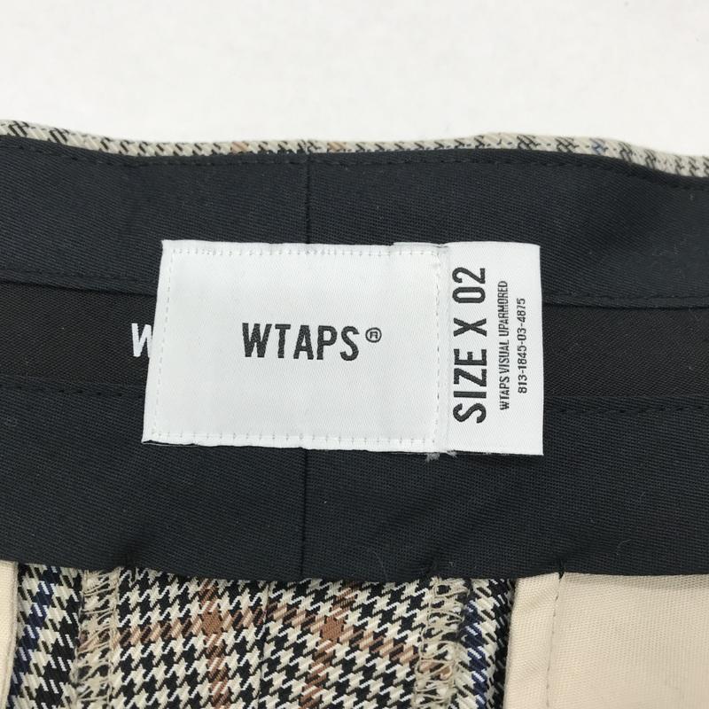 WTAPS トラウザーパンツ LEZ STRT 02 Trousers 242TQDT-PTM04 チェック