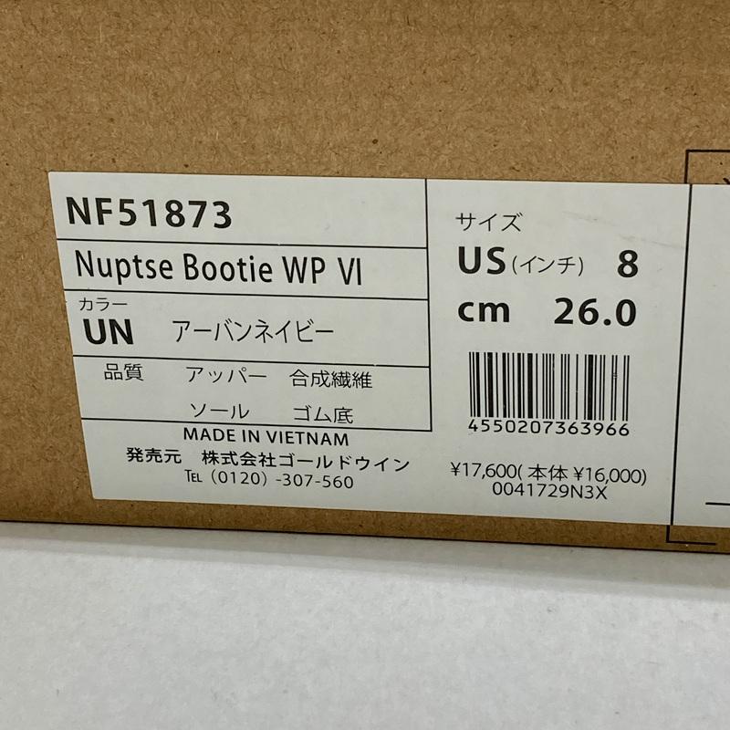 THE NORTH FACE（ザ ノースフェイス） ブーツ Nuptse Bootie NF51873