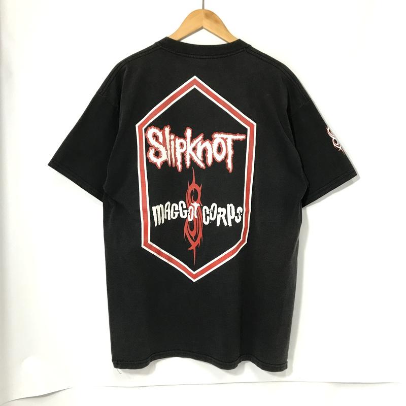 Slipknot バンT BASICSSGOLD TEE スリップノット ライブT 古着 MAGGOT