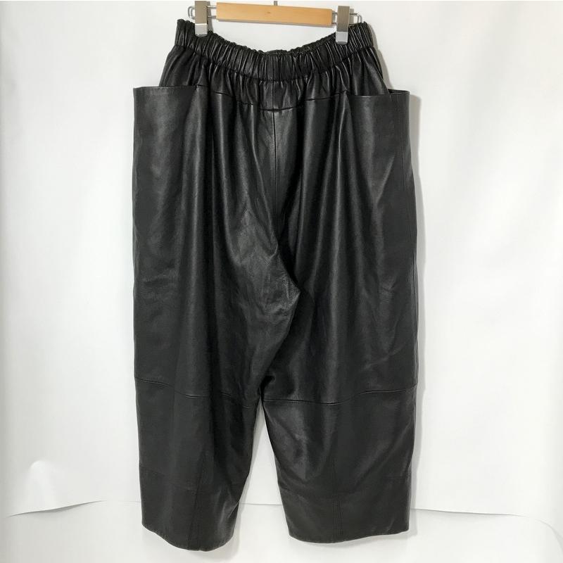 quitan ふぉ PHAETON レザーパンツ 557-4140118 ワイドパンツ 総ゴム