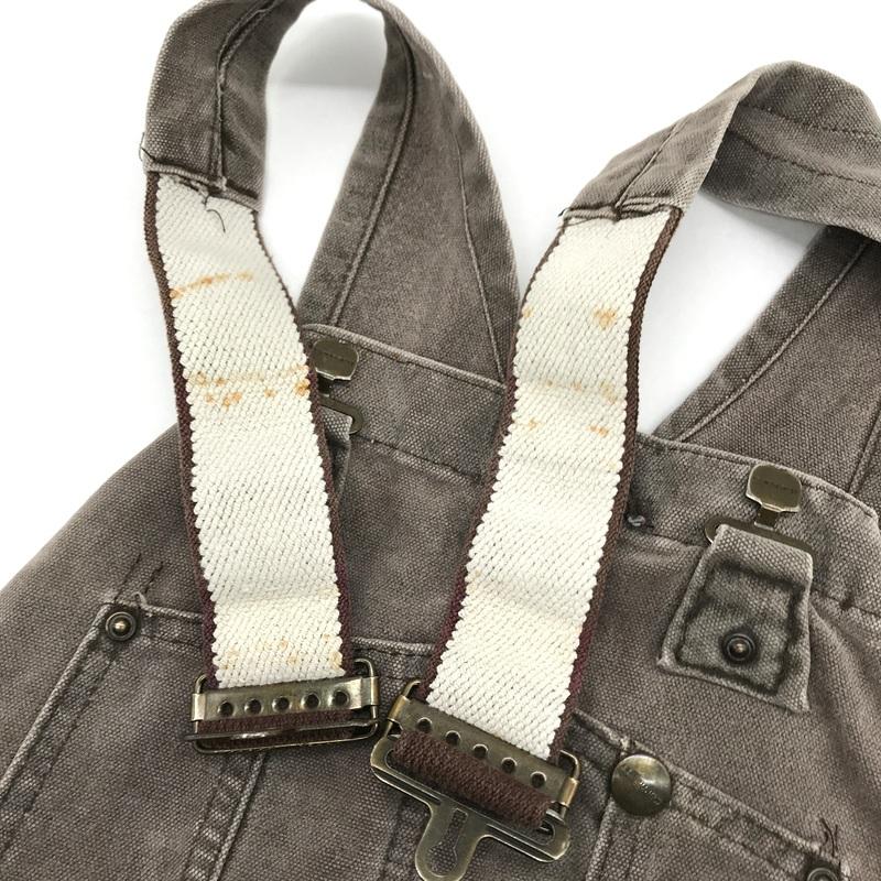 Carhartt（カーハート） オーバーオール XLサイズ相当 ブラウン
