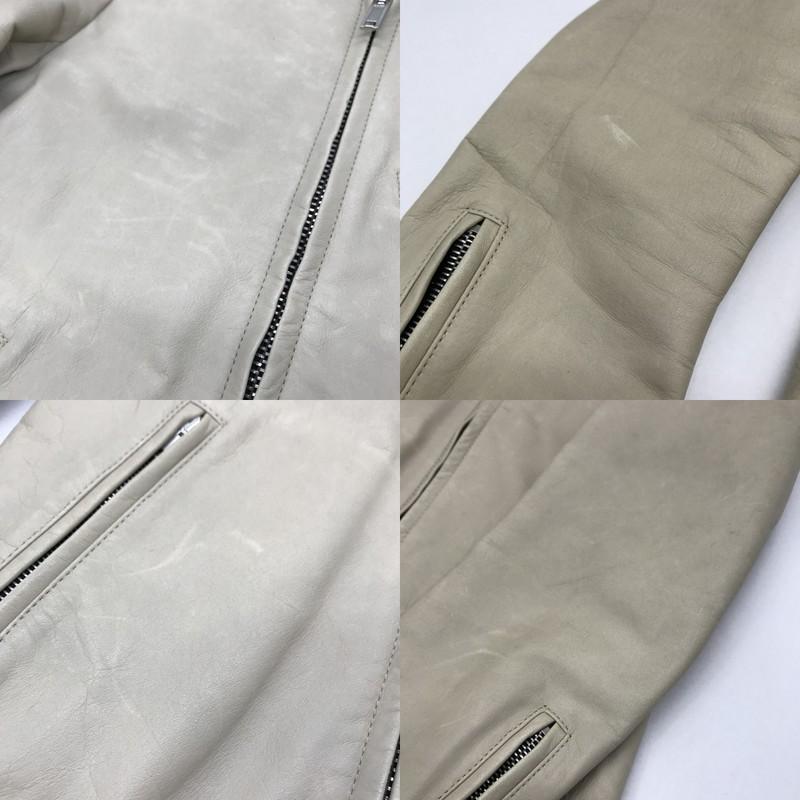 LITHIUM HOMME（リチウム オム） ライダース シングル レザー