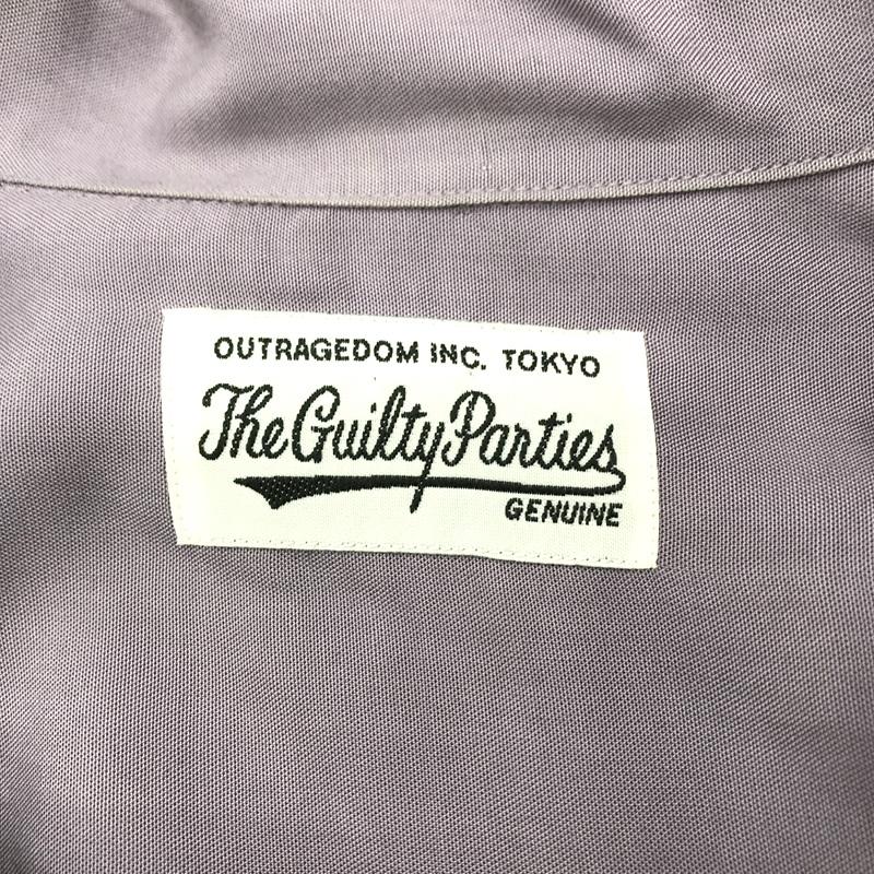 WACKO MARIA 長袖シャツ THREE-TONE 50'S SHIRT オープンカラー