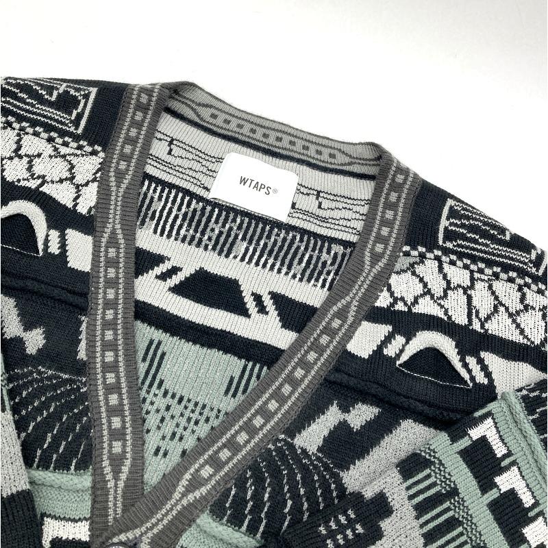 WTAPS（ダブルタップス） カーディガン 24AW 242MADT-KNM07 ジャカード