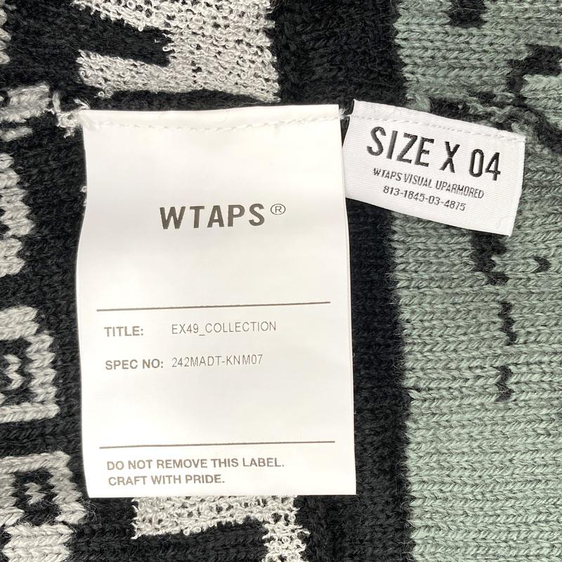 WTAPS（ダブルタップス） カーディガン 24AW 242MADT-KNM07 ジャカード