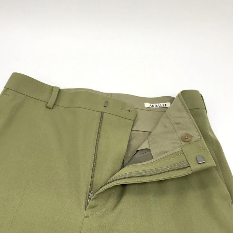 AURALEE（オーラリー） スラックス LIGHT WOOL MAX GABADINE SLACKS