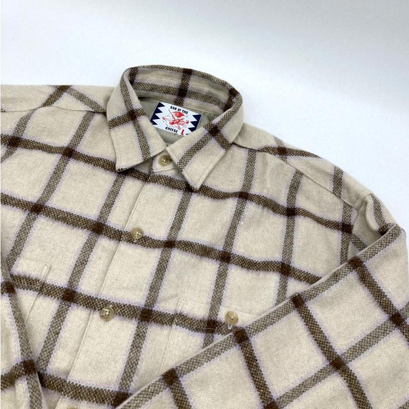 SON OF THE CHEESE（サノバチーズ） チェックシャツ SC2220-SH02 長袖