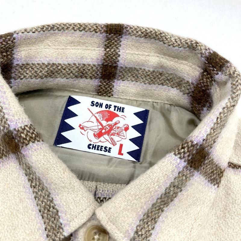 SON OF THE CHEESE（サノバチーズ） チェックシャツ SC2220-SH02 長袖