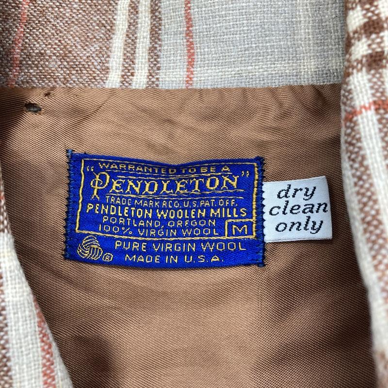 PENDLETON（ペンドルトン） ペルドントン ウールジャケット チェック