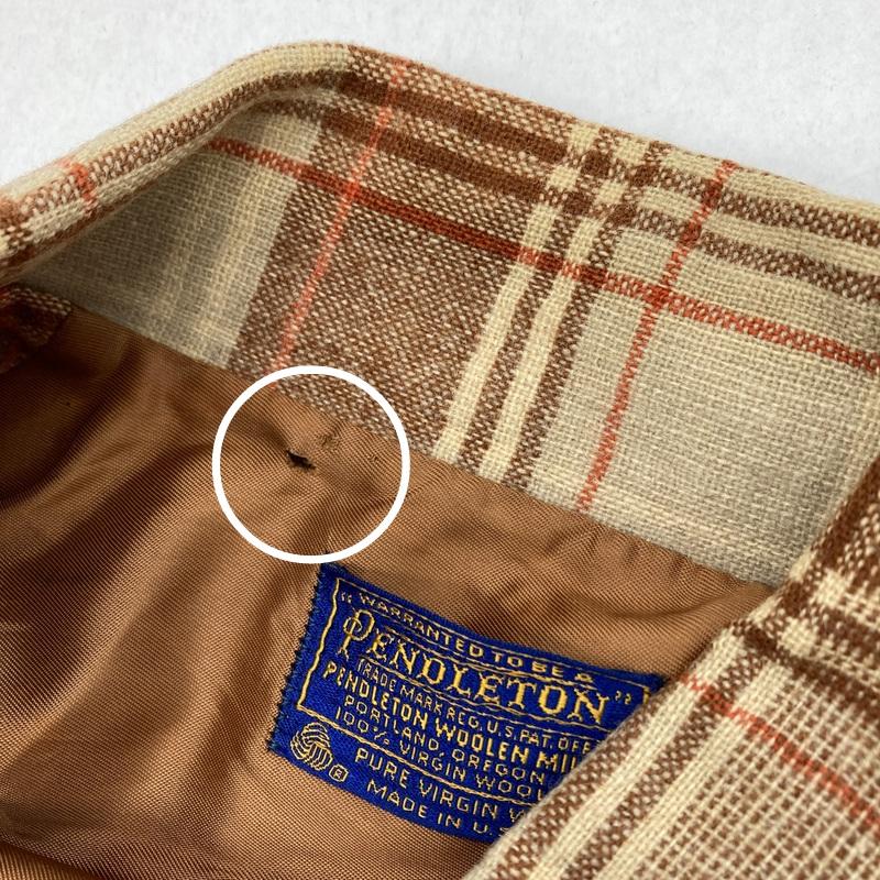 PENDLETON（ペンドルトン） ペルドントン ウールジャケット チェック