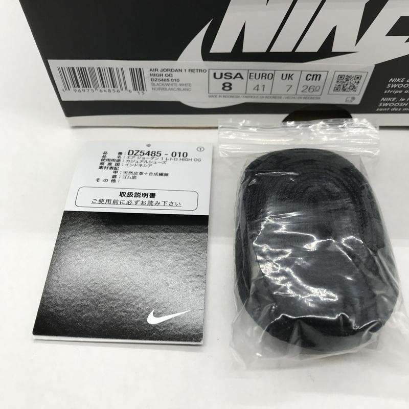 NIKE（ナイキ） スニーカー Air Jordan 1 Retro High OG Black White