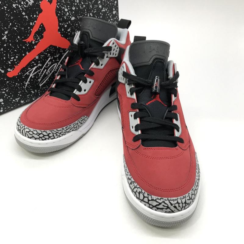 【送料関税込】中国 NIKE Jordan 男性用スポーツシューズ FQ1759 Amazon | Jordan メンズ Spizike Low Gym レッド/ブラック