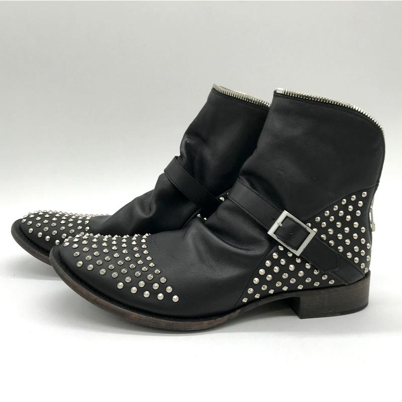 bajra（バジュラ） bajra Kip leather スタッズブーツ 150UG09