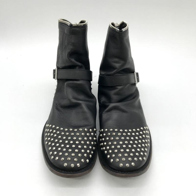bajra（バジュラ） bajra Kip leather スタッズブーツ 150UG09