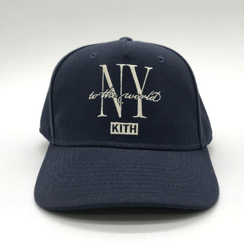 KITH ベースボールキャップ 美品 23-095-060-0019-4-0 帽子 NY KITH ベースボールキャップ 美品 23-095-060-0019-4-0 帽子 NY