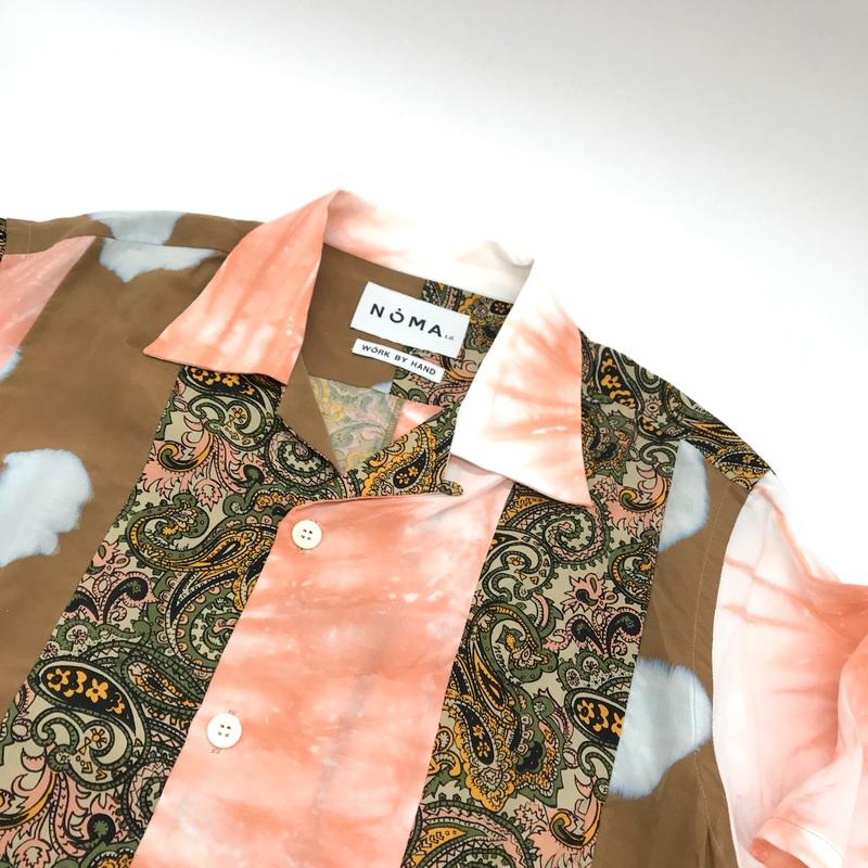 定価2.5万 新品 NOMA t.d. 刺繍 開襟 半袖 シャツ 3 NOMA t.d. - HAND EMBROIDERY SHIRT
