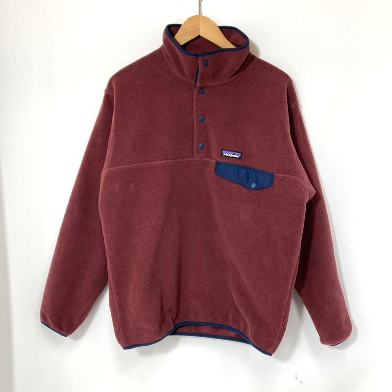 patagonia シンチラ スナップT フリース ジャケット バーガンディー patagonia（パタゴニア） フリースジャケット シンチラ スナップT 古着