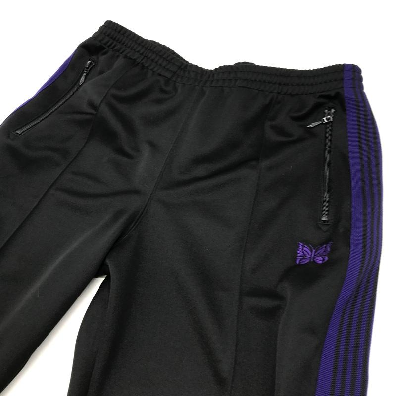 PU1594 ストレート　M ブラック　チャコールグレー　ニードルス　ニードルズ Needles - PU1594 ストレート M ブラック グレー ニードルス