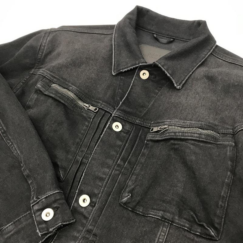 【未使用級】5351 POUR LES HOMMES デニムジャケット Gジャン セットアップ対応】オリジナルバンダナ付き コーティング デニム