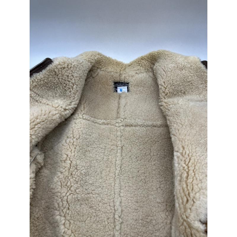 AVIREX（アヴィレックス） B-6 ムートンフライトジャケット レザー